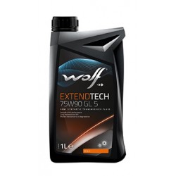 Трансмисионно масло WOLF EXTENDTECH 75w90 GL 5  * 1л.